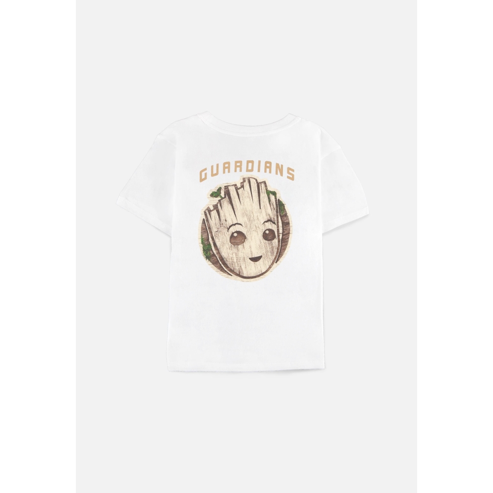 Marvel Guardians Of The Galaxy - I Am Groot Kinder Tshirt - Wit